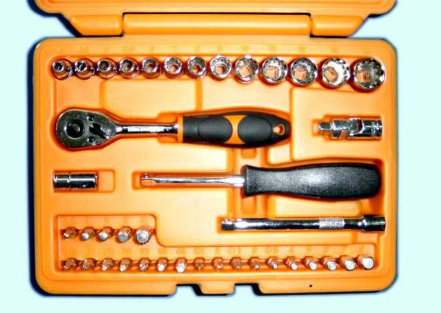 40PCS 1/4 Dr. Multi Lock Socket Wrench Set