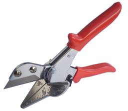 Miter Shear With millimeter, angle and inch scale. 