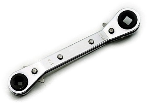 Ratchet Box Wrench (Offset Type) Size: 1/4x3/83/16x5/16