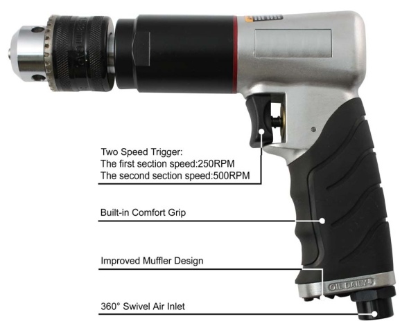 1/2 Air Drill(500RPM)