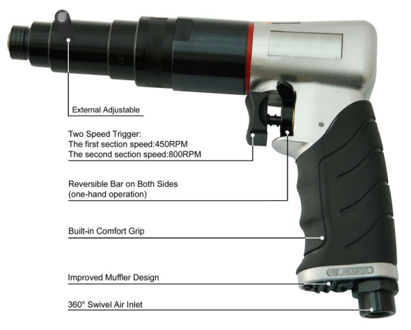 External Adjustable Screwdriver (800RPM)