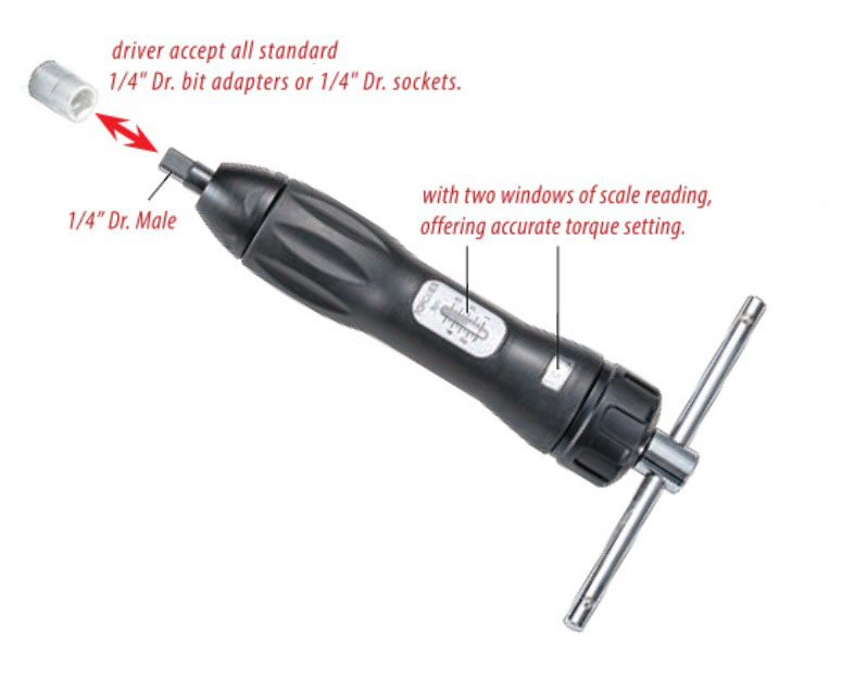 Torque Screwdriver  Adjustable Torque