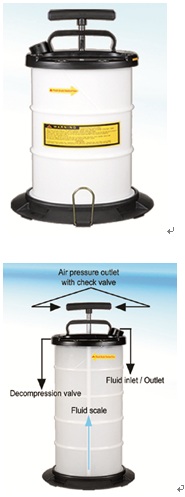 Manual Operation Fluid Extractor PAT. 