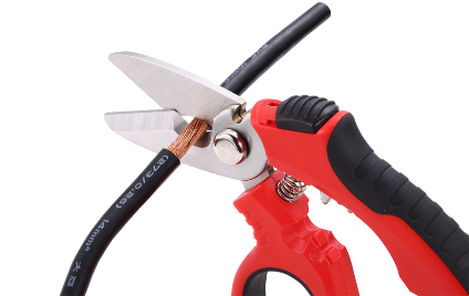 Angled Multi-Function Electrician Scissor